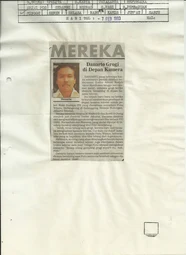 Danarto Grogi di Depan Kamera (Danarto gets nervous in front of the camera)