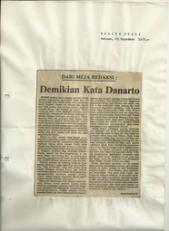 From the Editor's Desk: As Told by Danarto