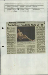 The silent world of people with AIDS in Taman Ismail Marzuki