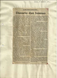 Danarto dan Ionesso (Danarto and Ionesso)