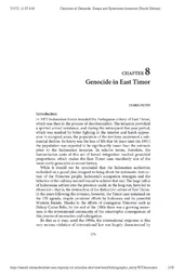 Genocide in East Timor