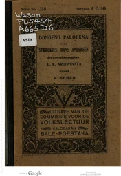 Dongeng paloekna tina sprookjes Andersen : Diwoewoehan anggitan