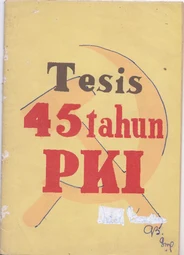 Tesis 45 Tahun PKI