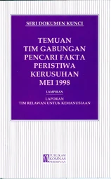 Temuan Tim Gabungan Pencari Fakta Peristiwa Kerusuhan