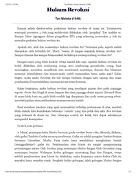 Hukum Revolusi