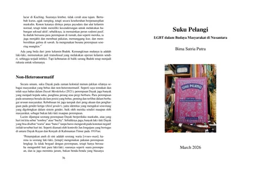 Suku Pelangi: LGBT dalam Masyarakat di Nusantara