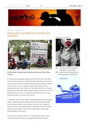 Masyarakat Sendirilah yang Menjadi Pemimpin