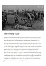 Sabtu! Anjing! (1995)