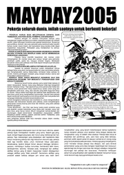 Pamflet Mayday 2005