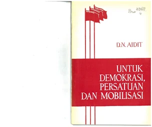 Untuk Demokrasi, Persatuan dan Mobilisasi