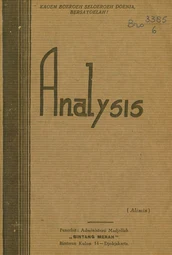 Analysis (Alimin)