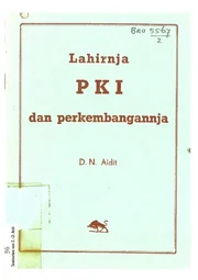 Lahirnja PKI dan Perkembangannja - DN Aidit