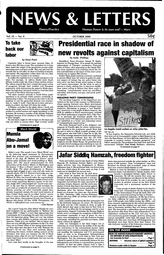 News & Letters - Vol. 45 No. 8 October 2000