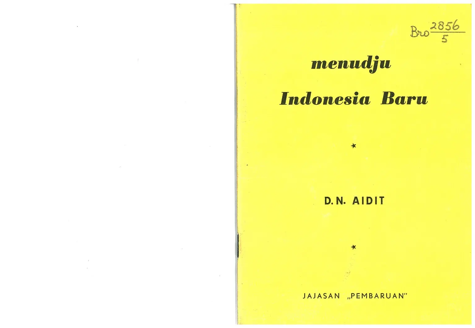 Menudju Indonesia Baru