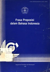 Frasa Preposisi dalam Bahasa Indonesia