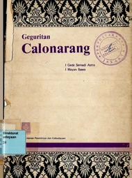 Geguritan Calonarang