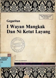 Geguritan I Wayan Mangkak dan Ni Ketut Layang