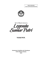 Legenda sumur Putri: cerita rakyat Lampung