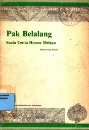 Pak Belalang: suatu cerita humor Melayu