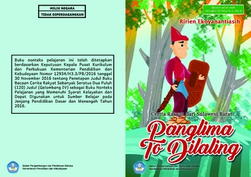 Panglima To Dilaling : cerita rakyat dari Sulawesi Barat