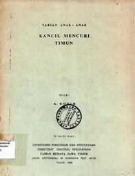 Tarian anak-anak kancil mencuri timun