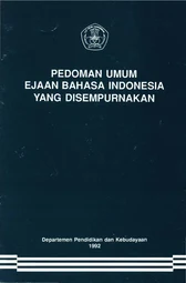 Pedoman umum ejaan bahasa Indonesia yang disempurnakan
