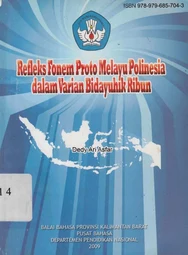Refleks fonem proto Melayu Polinesia dalam varian Bidayuhik Ribun