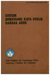 Sistem morfologi kata kerja bahasa Aceh