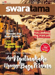 Swaratama: mbangun kuncaraning basa, sastra, lan budaya Jawa, edisi 05, September-Desember 2016