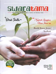 Swaratama: mbangun kuncaraning basa, sastra, lan budaya Jawa, edisi 15, Januari-April 2020