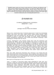 DINAMIKA Perburuhan 2004