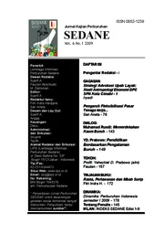 Jurnal Sedane 1 2009