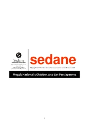 Mogok Nasional 3 Okt Dan Persiapannya
