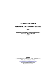 Riset Orientasi Pendidikan Serikat Buruh