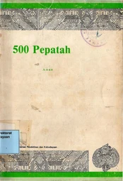 500 Pepatah