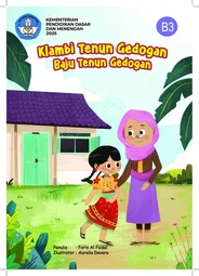 Klambi tenun gedogan = Baju tenun gedogan