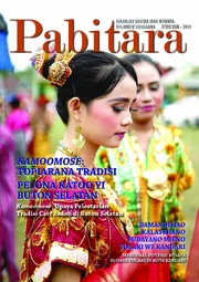 Pabitara, majalah sastra dan budaya Sulawesi Tenggara edisi XVII - 2019