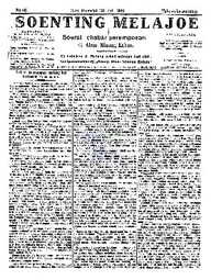 Soenting Melajoe — No. 26 (30/7/1920)
