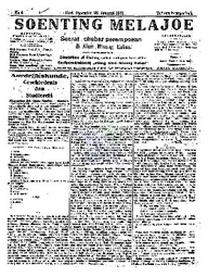 Soenting Melajoe — No. 4 (28/1/1921)