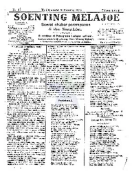 Soenting Melajoe — No. 46 (21/11/1913)