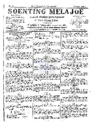 Soenting Melajoe — No. 14 (3/4/1914)