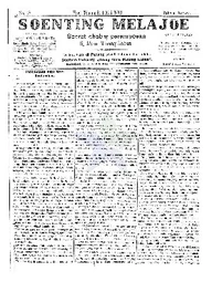 Soenting Melajoe — No. 18 (1/5/1914)