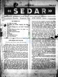 Sedar Medan — No. 8 (1931)