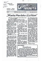 Gema Wanita — No. 26 April (1952)