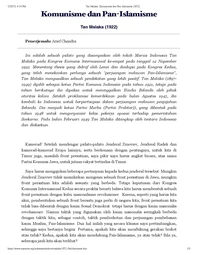 Komunisme dan Pan-Islamisme