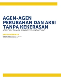 Agen-Agen Perubahan dan Aksi Tanpa Kekerasan