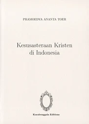Kesusasteraan Kristen di Indonesia