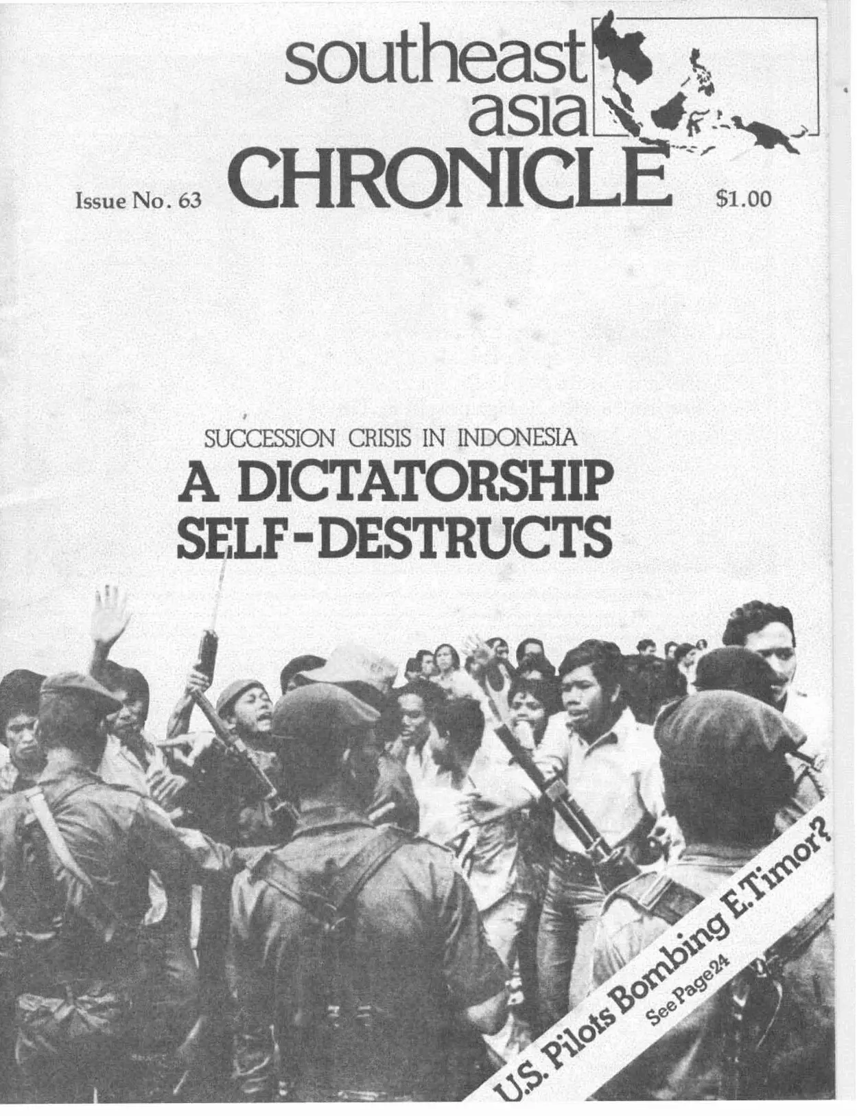 A Dictatorship Self-Destructs Sucession Crisis in Indonesia