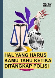 BUKU SAKU HAL YANG HARUS KAMU KETAHUI KETIKA DITANGKAP POLISI