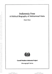 Indonesia free : a political biography of Mohammad Hatta / Mavis Rose